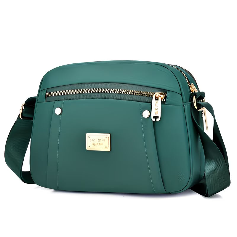 (Pack OF 2)Casual Lightweight Nylon Crossbody Bag for Women
