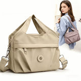 (BUY 1 GET 1 FREE)Women Top-handle Lightweight Nylon Washable 3-in-1 Handbag Shoulder Bag