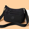 New Durable Nylon Fabric Multi-Pocket Adjustable Shoulder Crossbody Bag { Pack 2 }