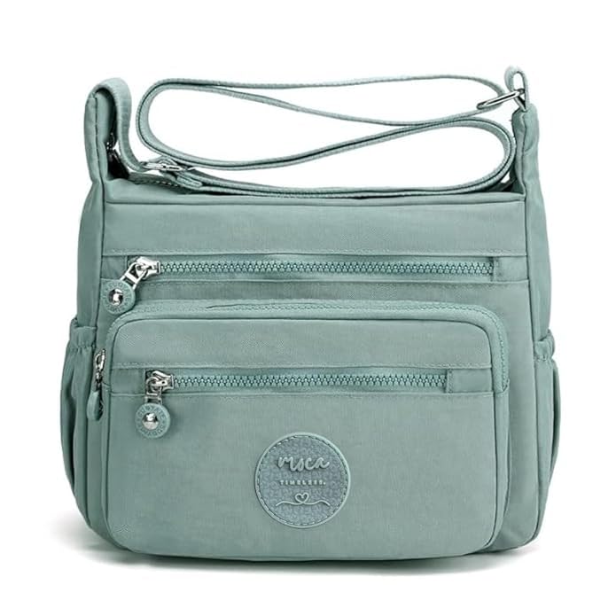 Women's Multi-Pocket Water-Resistant Crossbody Sling Bag { BUY 1 GET 1 – }