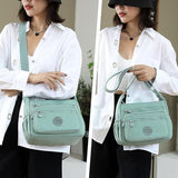 Women's Multi-Pocket Water-Resistant Crossbody Sling Bag { BUY 1 GET 1 – }