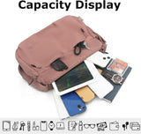 { Pack of 2 } A Classic Women’s Crossbody Bags with Dual Pockets