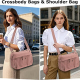 { Pack of 2 } A Classic Women’s Crossbody Bags with Dual Pockets