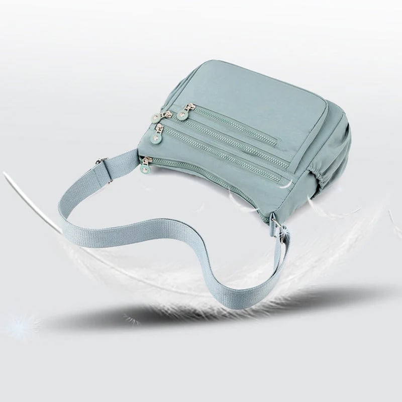 BUY 1 GET 1 Lightweight Crossbody Bag –Multi-Pocket Nylon Shoulder Water-Resistant Bag