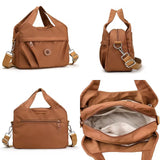 (BUY 1 GET 1 FREE)Women Top-handle Lightweight Nylon Washable 3-in-1 Handbag Shoulder Bag