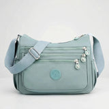 { Pack 2} Regular Women's Sling Crossbody Bag –Multi-Pocket Nylon Shoulder Water-Resistant Bag