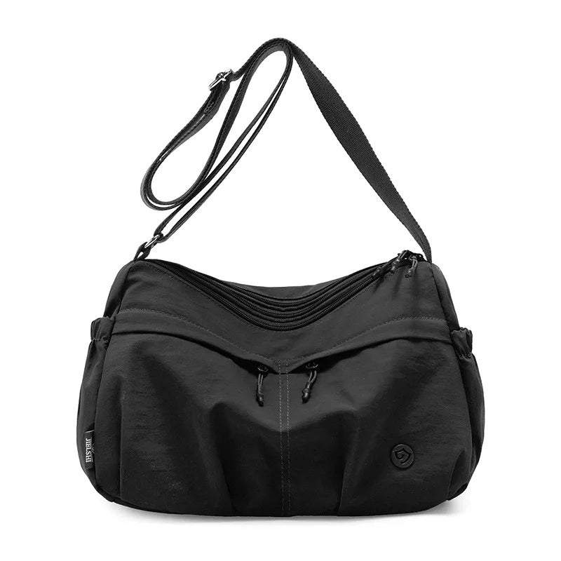 Minimalist Nylon Shoulder Bag Street Style Travel Small Square Bag { Pack 2 }