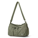 { Pack 2 } All-Purpose Lightweight Nylon Fabric Women Shoulder Bag with Large Capacity
