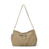 { Pack 2 } All-Purpose Lightweight Nylon Fabric Women Shoulder Bag with Large Capacity