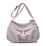 Minimalist Nylon Shoulder Bag Street Style Travel Small Square Bag { Pack 2 }