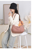 Minimalist Nylon Shoulder Bag Street Style Travel Small Square Bag { Pack 2 }