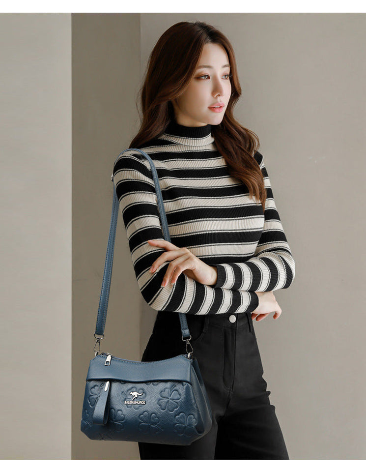 Women's Multi-Color One Lightweight  Shoulder Crossbody Bag (Pack Of 2)
