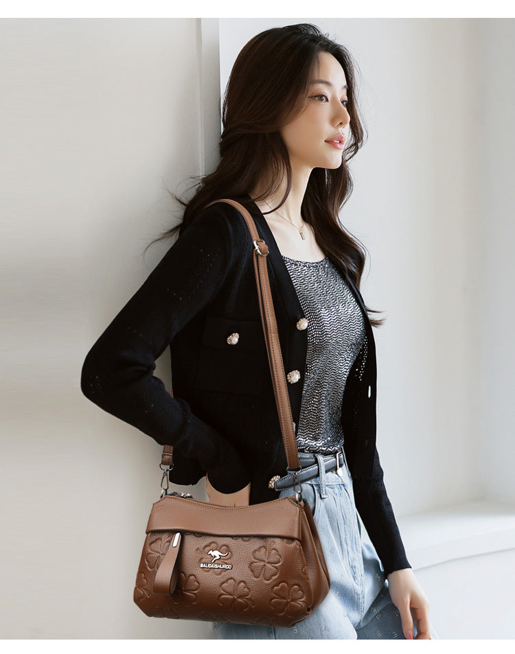 Women's Multi-Color One Lightweight  Shoulder Crossbody Bag (Pack Of 2)