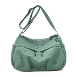 Minimalist Nylon Shoulder Bag Street Style Travel Small Square Bag { Pack 2 }