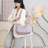 Minimalist Nylon Shoulder Bag Street Style Travel Small Square Bag { Pack 2 }