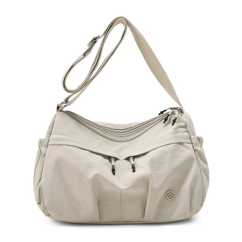 Minimalist Nylon Shoulder Bag Street Style Travel Small Square Bag { Pack 2 }