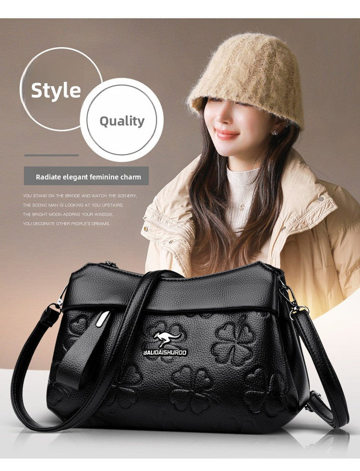 Women's Multi-Color One Lightweight  Shoulder Crossbody Bag (Pack Of 2)