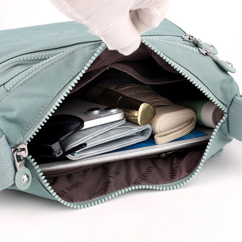 BUY 1 GET 1 Lightweight Crossbody Bag –Multi-Pocket Nylon Shoulder Water-Resistant Bag