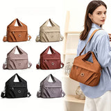 (BUY 1 GET 1 FREE)Women Top-handle Lightweight Nylon Washable 3-in-1 Handbag Shoulder Bag