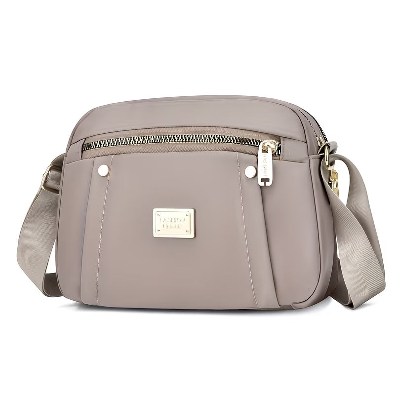(Pack OF 2)Casual Lightweight Nylon Crossbody Bag for Women