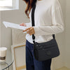 New Durable Nylon Fabric Multi-Pocket Adjustable Shoulder Crossbody Bag { Pack 2 }