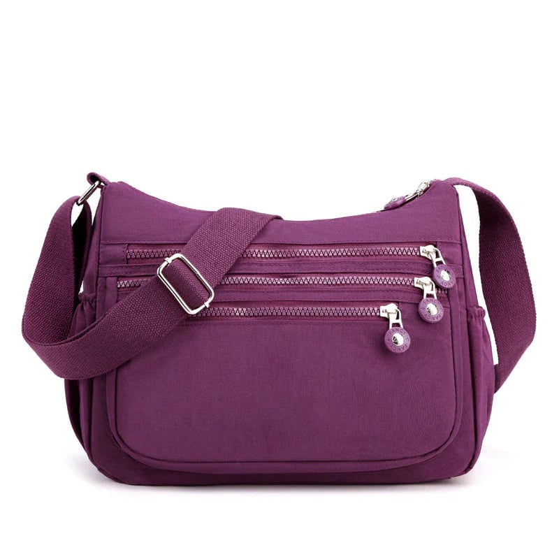 Women's Multi-Pocket Water-Resistant Crossbody Sling Bag { BUY 1 GET 1 – }