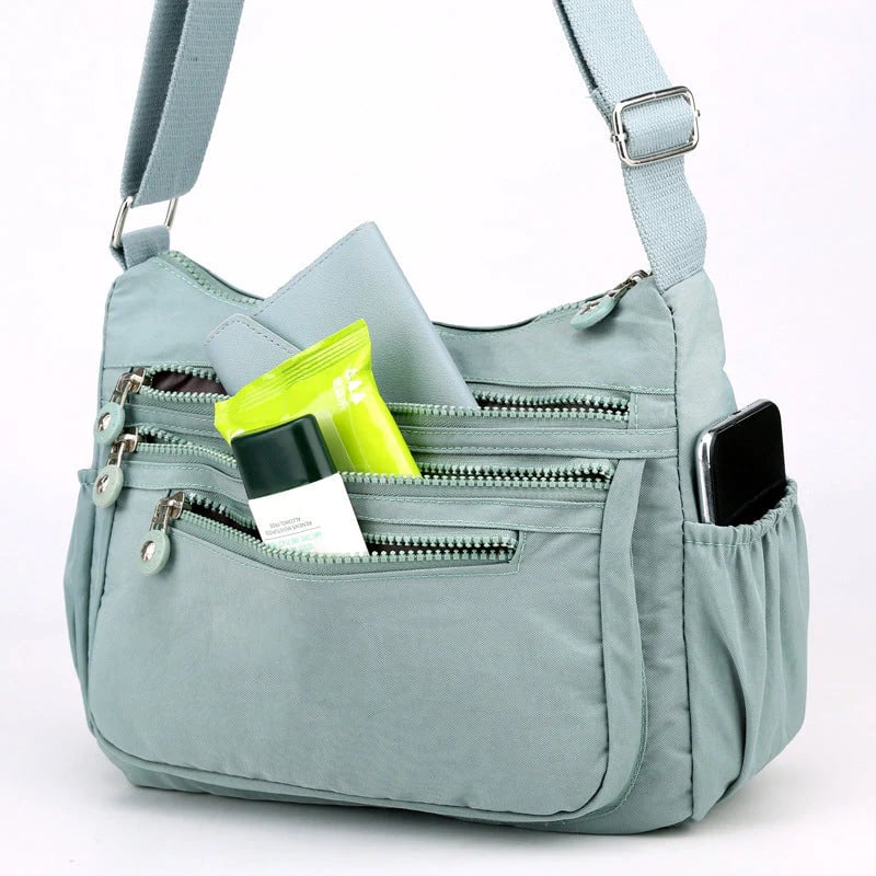 BUY 1 GET 1 Lightweight Crossbody Bag –Multi-Pocket Nylon Shoulder Water-Resistant Bag