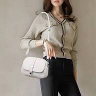 { Pack of 2} Women Solid Color Lightweight The Shoulder & Crossbody Bag